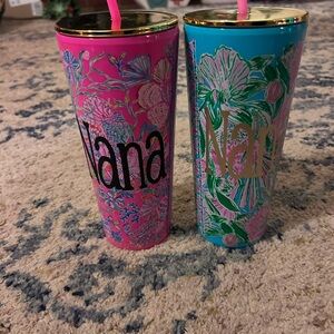 Lilly Pulitzer Floral Insulated Tumblers